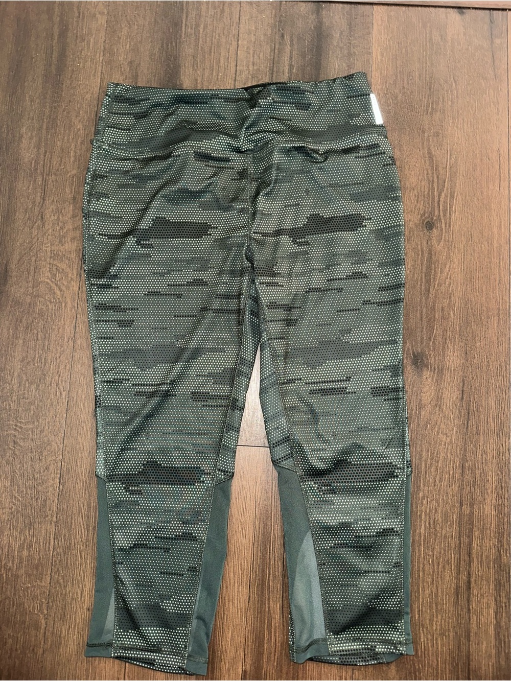 RBX Olive Green Camo Active Leggings